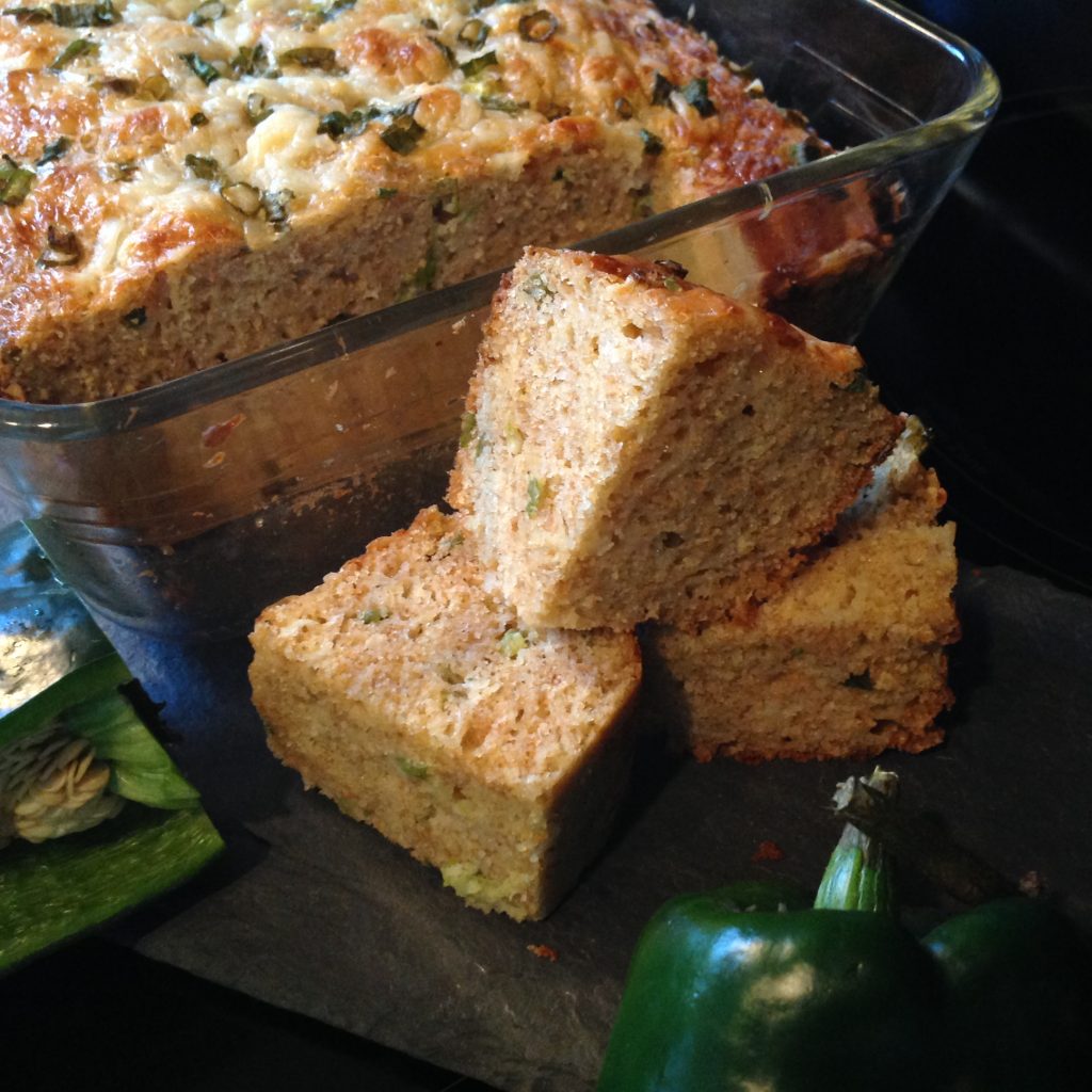 Spicy Cheddar Cheese Cornbread