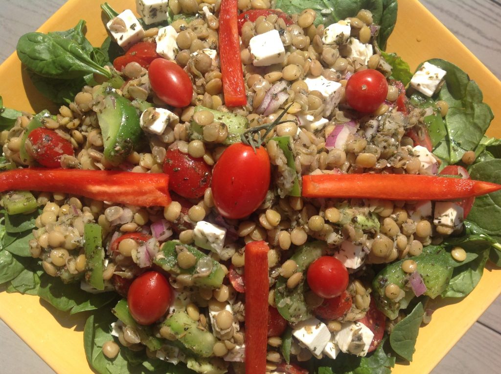 Lentil and Feta Salad