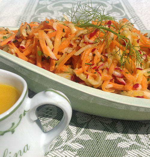 Carrot, Fennel & Radish Slaw