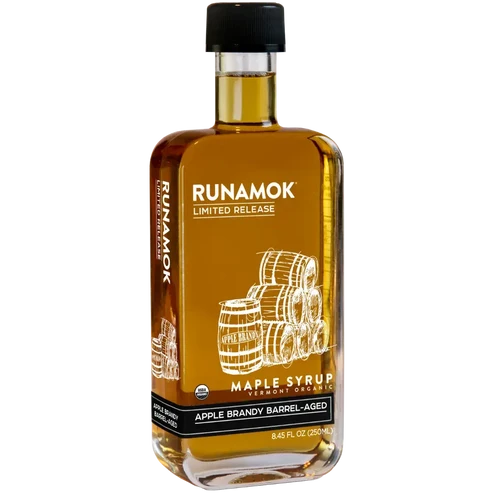 Apple Brandy Barrel-Aged Maple Syrup