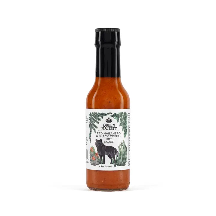 Red Habanero & Black Coffee Hot Sauce - 5oz.