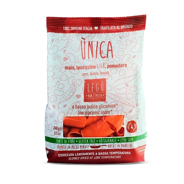 Red Lentil Pasta (Paccheri)