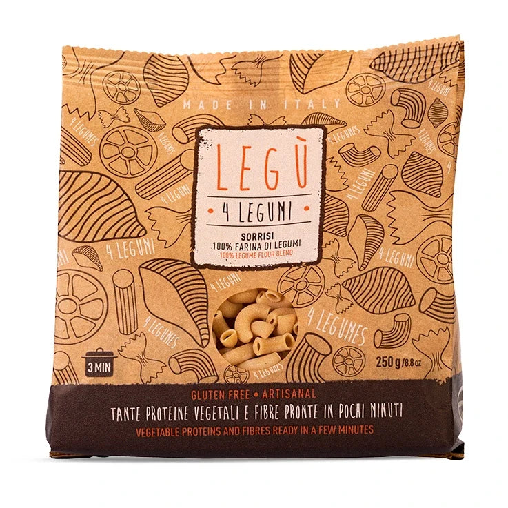 "Smiles" - 100% Legume Pasta (Sorrisi)